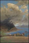 BROWNE Joseph Archibald Gaspé Landscape BROWNE Joseph Archibald Gaspé Landscape