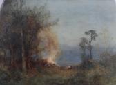 Browne Joseph Warne Firelight Above Cornish Cove Browne Joseph Warne Firelight Above Cornish Cove
