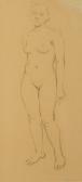 BROWNING Colleen Standing Female Nude BROWNING Colleen Standing Female Nude