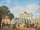 BRUCKE Wilhelm Brandenburg Gate BRUCKE Wilhelm Brandenburg Gate
