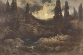 BRUCKNER Max Weite Landschaft Mit Nymphen BRUCKNER Max Weite Landschaft Mit Nymphen