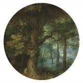 BRUEGHEL Jan I A Wooded Landscape With A Hermit Monk BRUEGHEL Jan I A Wooded Landscape With A Hermit Monk