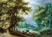 BRUEGHEL Jan I Forest Landscape With Ramblers BRUEGHEL Jan I Forest Landscape With Ramblers