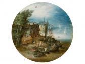 BRUEGHEL Jan II Hafenlandschaft BRUEGHEL Jan II Hafenlandschaft