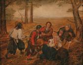 BRUEGHEL Pieter II Assalto Ad Una Coppia Di Contadini BRUEGHEL Pieter II Assalto Ad Una Coppia Di Contadini