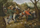 BRUEGHEL Pieter II Peasants Brawling BRUEGHEL Pieter II Peasants Brawling