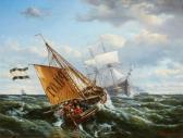 BRUGGEMANN Hermann A Seascape BRUGGEMANN Hermann A Seascape
