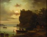 BRUGNER Colestin Romantische Mondlandschaft BRUGNER Colestin Romantische Mondlandschaft