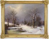 BRUGNER Colestin Winterlandschaft BRUGNER Colestin Winterlandschaft