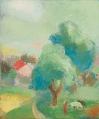 BRULLMANN Edmund Sommerlandschaft BRULLMANN Edmund Sommerlandschaft