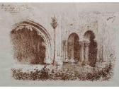 BRUNEAU Adrien Louis Cloître De Carennac BRUNEAU Adrien Louis Cloître De Carennac