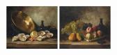 BRUNEL DE NEUVILLE Alfred Arthur Nature Morte Aux Raisins BRUNEL DE NEUVILLE Alfred Arthur Nature Morte Aux Raisins