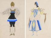BRUNELLESCHI Umberto Bozzetti Per Costumi Teatrali BRUNELLESCHI Umberto Bozzetti Per Costumi Teatrali