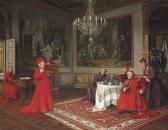 BRUNERY Marcel La Fête Des Cardinaux BRUNERY Marcel La Fête Des Cardinaux