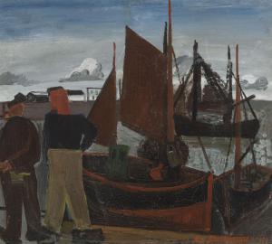 Jean Brusselmans - The Port Of Zeebruges