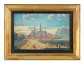 Bruun Johann Jacob Two Views Of Frederiksborg Slot, Copenhagen Bruun Johann Jacob Two Views Of Frederiksborg Slot, Copenhagen