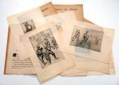 BUCCI Anselmo Croquis Du Front Italien BUCCI Anselmo Croquis Du Front Italien