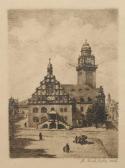 Buchholz M. Das Alte Rathaus In Plauen Blick Über Den Altmarkt Buchholz M. Das Alte Rathaus In Plauen Blick Über Den Altmarkt