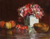 BUCHHOLZ Robert Still Life With Fruit And Flowers BUCHHOLZ Robert Still Life With Fruit And Flowers