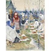 BUCHKURY ALEXANDER ALEXEEVICH Easter Morning Feast BUCHKURY ALEXANDER ALEXEEVICH Easter Morning Feast