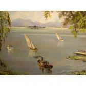 Buchner Josef konrad Regata Sul Lago Di Chiem, Germania Buchner Josef konrad Regata Sul Lago Di Chiem, Germania