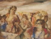 BUCK de Raphael Jeune Femme En Bord De Mer BUCK de Raphael Jeune Femme En Bord De Mer