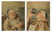 BUCKLAND Wilfred Two Monks BUCKLAND Wilfred Two Monks