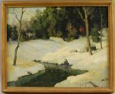 BUCKLER Charles E. Winter Stream BUCKLER Charles E. Winter Stream