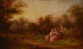 BUCKLEY john edmund Pastoral Genre Scene Painting With Figures BUCKLEY john edmund Pastoral Genre Scene Painting With Figures