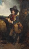 BUCKNER Richard Angelo, A Peasant Boy Of Roman Campagna BUCKNER Richard Angelo, A Peasant Boy Of Roman Campagna