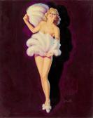 BUELL Alfred Leslie Fan Dance BUELL Alfred Leslie Fan Dance