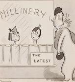 BUELL MARGE Little Lulu, The Saturday Evening Post Cartoon BUELL MARGE Little Lulu, The Saturday Evening Post Cartoon