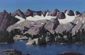 BUFF Conrad Snow-capped Mountains Above Lake Mary BUFF Conrad Snow-capped Mountains Above Lake Mary
