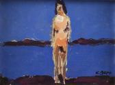 BUFF Conrad Standing Female Nude BUFF Conrad Standing Female Nude