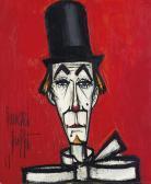 BUFFET Bernard Clown Au Chapeau Haute Forme BUFFET Bernard Clown Au Chapeau Haute Forme