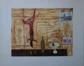 BUFFET Bernard Nature Morte Au Lapin BUFFET Bernard Nature Morte Au Lapin