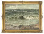 BUFFHAM F. A Steamboat In Choppy Waters BUFFHAM F. A Steamboat In Choppy Waters