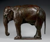 BUGATTI Rembrandt Éléphant De L'inde Au Repos BUGATTI Rembrandt Éléphant De L'inde Au Repos
