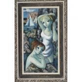 BUIGAS Joseph Sisters (two Girls With Sailboats) BUIGAS Joseph Sisters (two Girls With Sailboats)