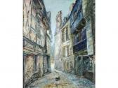 BUISSON A. Le Petit Chien Dans La Rue BUISSON A. Le Petit Chien Dans La Rue
