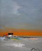 BULLER Tony Paysage Le Soir BULLER Tony Paysage Le Soir