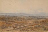 BULLEY S. Marshall Horse And Cart In A Rural Landscape BULLEY S. Marshall Horse And Cart In A Rural Landscape