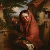 BULLOCK George Grosvenor Fine Fruit Girl BULLOCK George Grosvenor Fine Fruit Girl