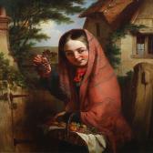 BULLOCK George Grosvenor Fine Fruit Girl BULLOCK George Grosvenor Fine Fruit Girl