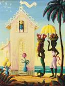 BULMAN Orville Woman And Mermaid; Women With Giraffe: Two Works BULMAN Orville Woman And Mermaid; Women With Giraffe: Two Works
