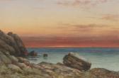 BUNDY John Elwood Coastal Landscape At Sunset BUNDY John Elwood Coastal Landscape At Sunset