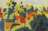 BURCHFIELD Charles Ephraim Early Morning Sunlight BURCHFIELD Charles Ephraim Early Morning Sunlight