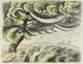 BURCHFIELD Charles Ephraim Hemlock In Wind BURCHFIELD Charles Ephraim Hemlock In Wind