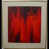 BURDENY Barry Abstract (red BURDENY Barry Abstract (red