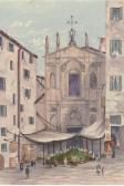 BURDETT Adelaide Louisa A Quantity Of Unframed Drawings And Watercolours, The Majority Of Welsh And Continental Landscapes BURDETT Adelaide Louisa A Quantity Of Unframed Drawings And Watercolours, The Majority Of Welsh And Continental Landscapes